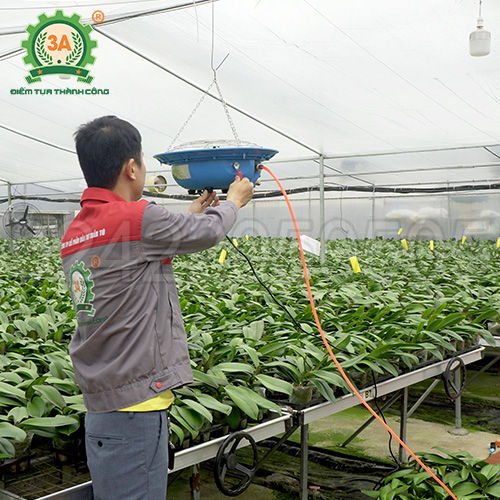 Máy phun sương tạo ẩm cho lan dạng đĩa 3A